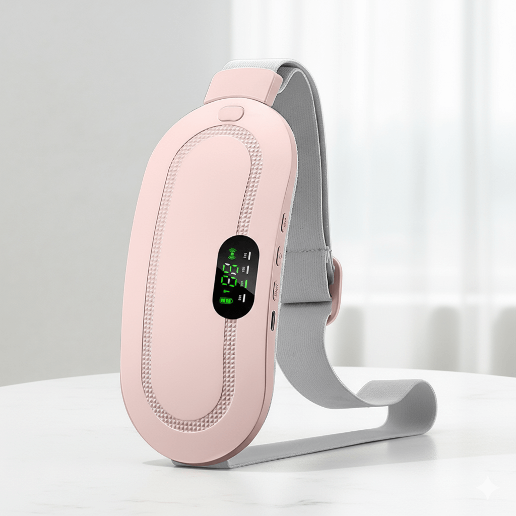 Smart Menstrual Heating Pad – Fast Cramp Relief with Heat & Vibration